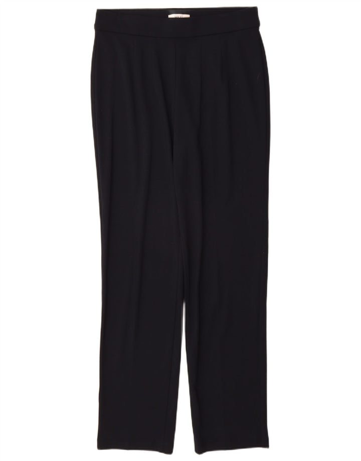 Marks & Spencer Dame Casual Bukser UK 12 Medium W30 L31 Navy Blue