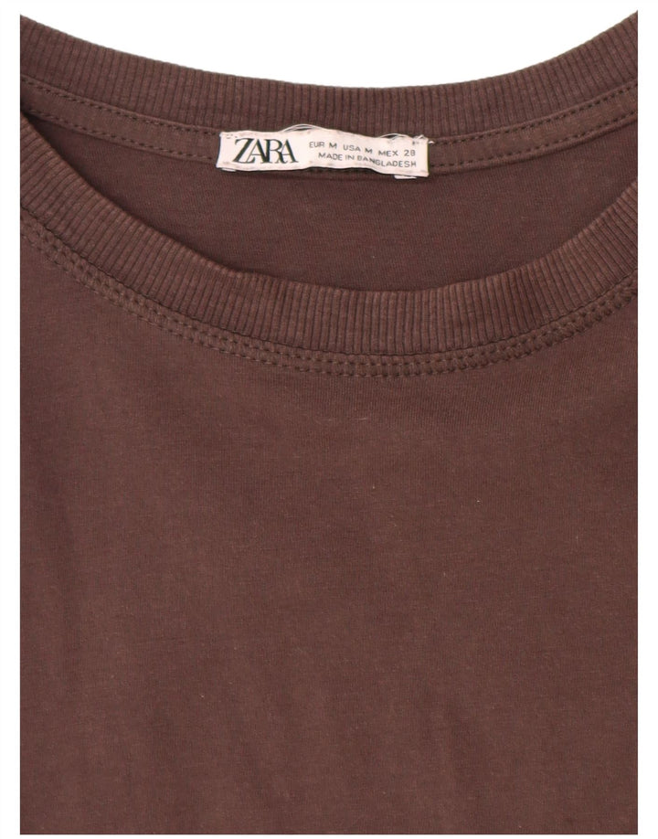 Zara Damevest Top UK 14 Medium Brun