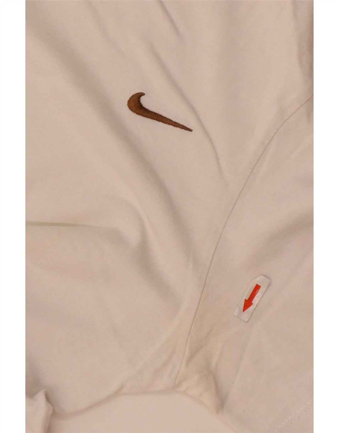 Nike T-shirt top til mænd, lille hvid bomuld