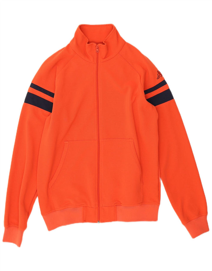 Kappa Træningsdragt til mænd Topjakke Medium Rød Colourblock Polyester
