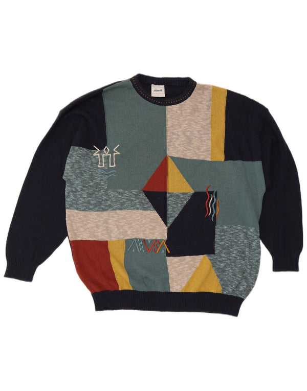 Signe Incognito Herre By C&A Crew Neck trøje Sweater Large Navy Blue