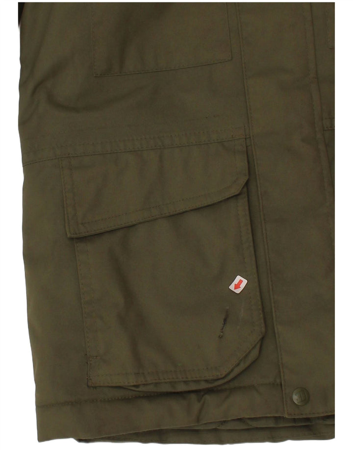 Berghaus Parkajakke med hætte til drenge 5-6 år Khaki Polyester