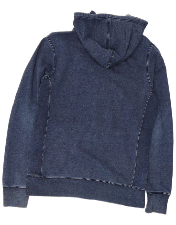 Levi's Herre Regular Fit Hættetrøje med lynlås, lille blå bomuld