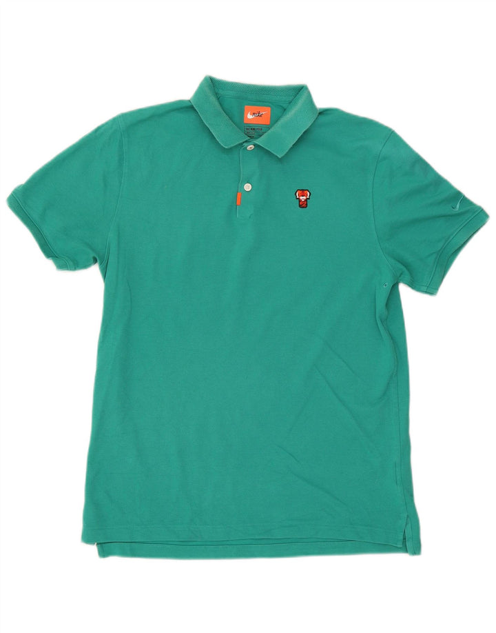 Nike Dri Fit poloshirt til mænd mellemgrøn bomuld
