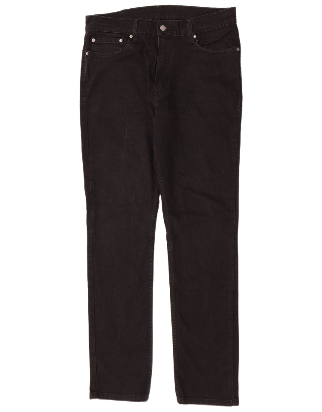 Levi's Herre 511 Slim Jeans W36 L34 Sort Bomuld