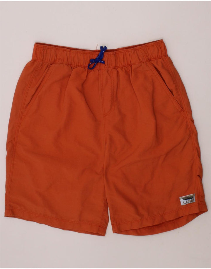L.L.BEAN Boys Sport Shorts 15-16 Years  Orange Nylon Vintage L.L.Bean and Second-Hand L.L.Bean from Messina Hembry 