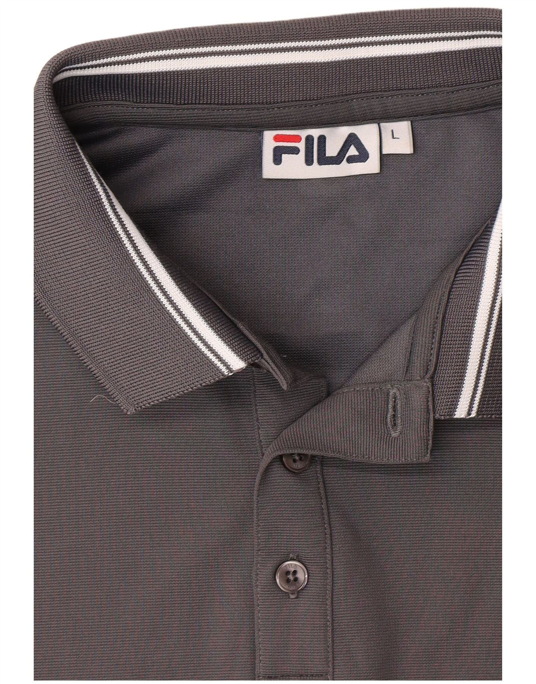 FILA Poloskjorte til mænd, stor, grå