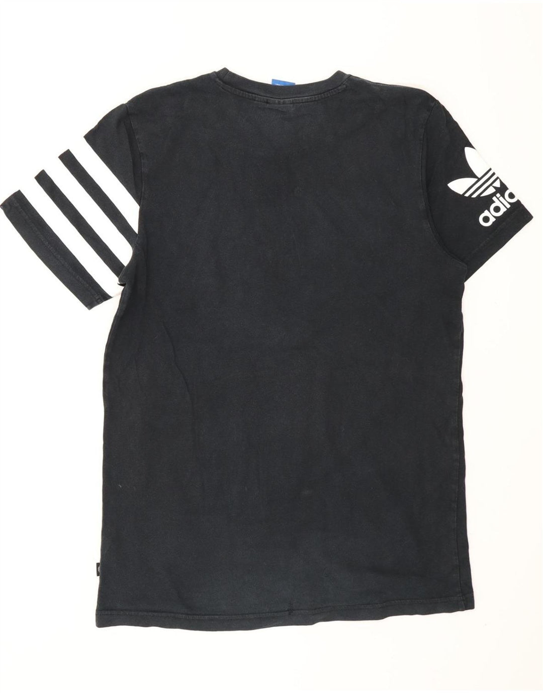 ADIDAS grafisk t-shirt til mænd, stor marineblå