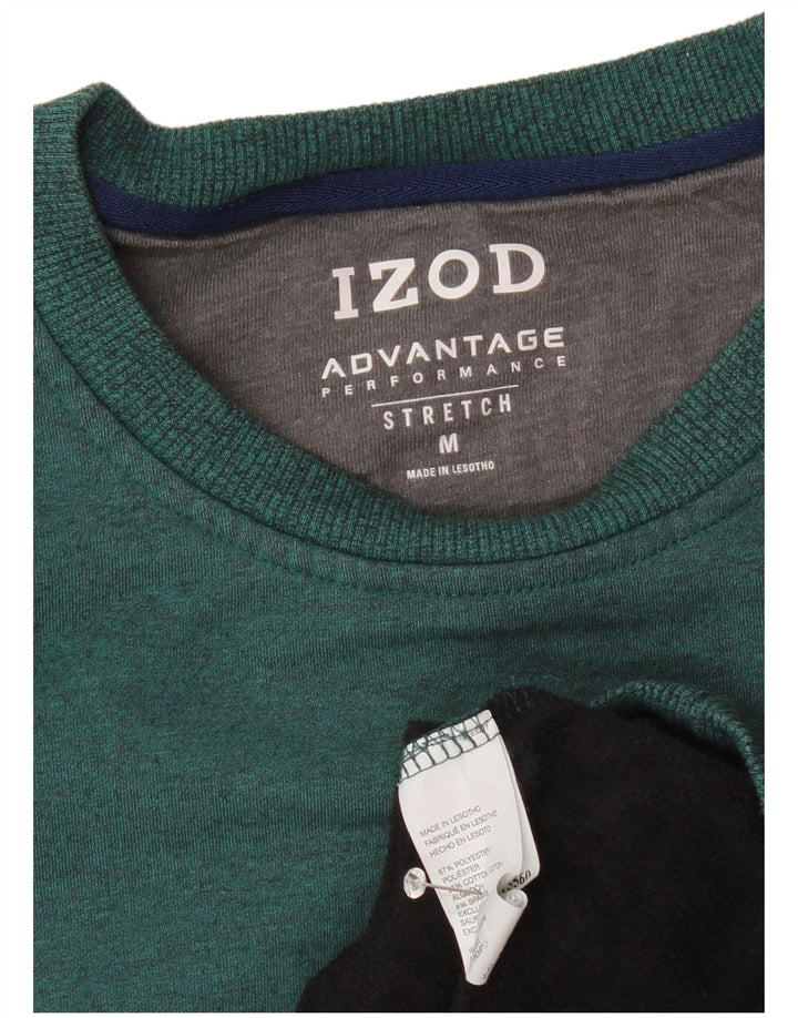 IZOD Sweatshirt til mænd mellem grøn polyester