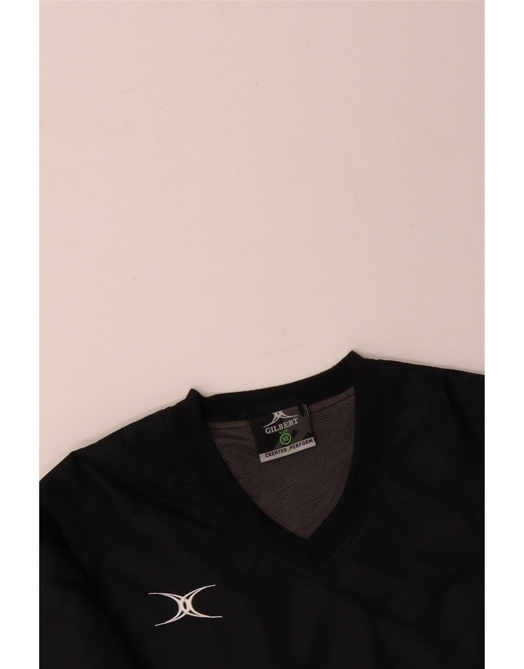 VINTAGE Herre Pullover Windbreaker Jacket UK 34 XS Grå Polyester