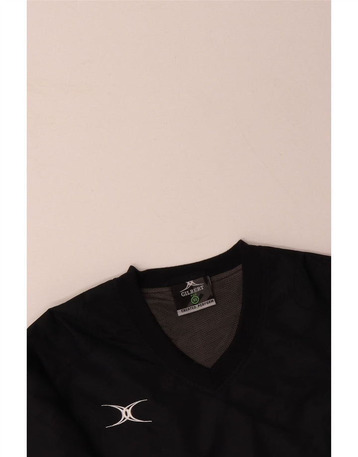 VINTAGE Herre Pullover Windbreaker Jacket UK 34 XS Grå Polyester