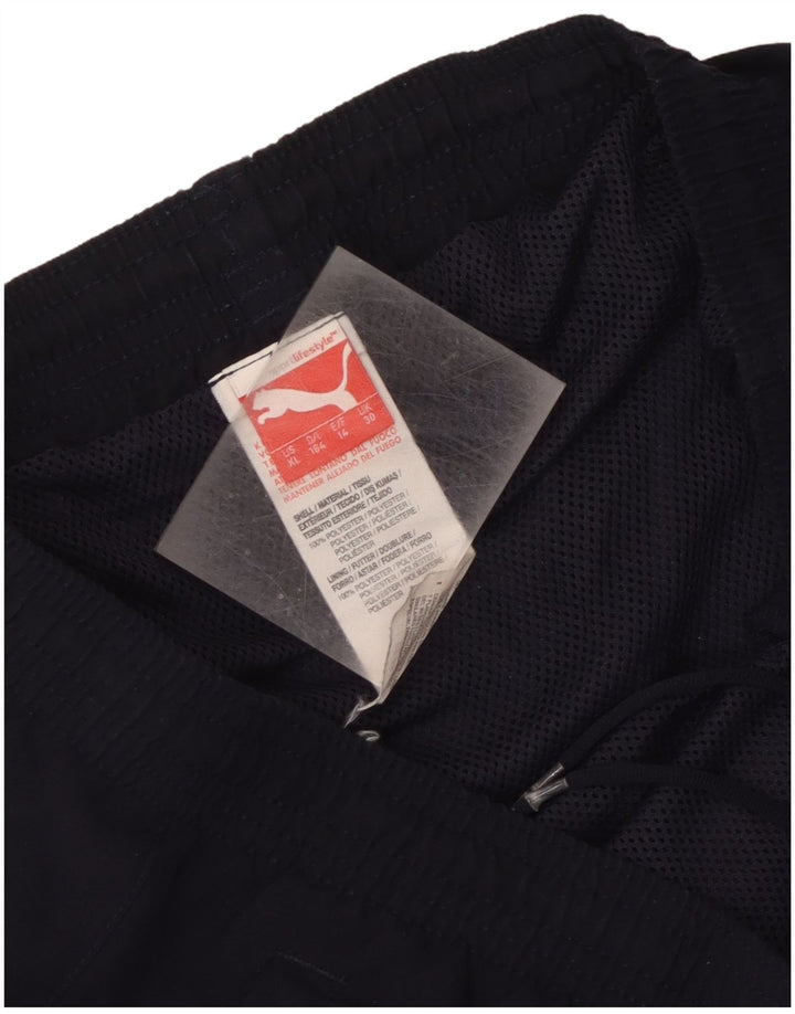 Puma drenge sportsshorts 13-14 år marineblå polyester