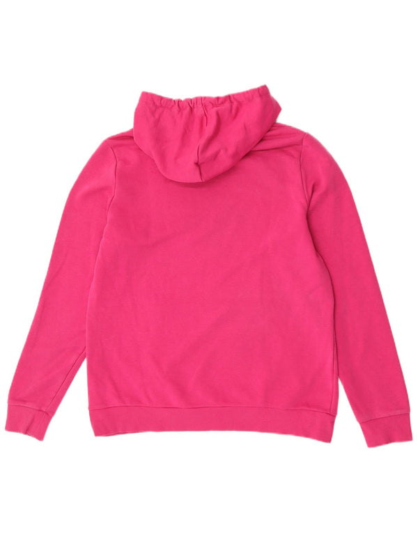 Puma Grafisk hættetrøje til kvinder UK 16 Large Pink