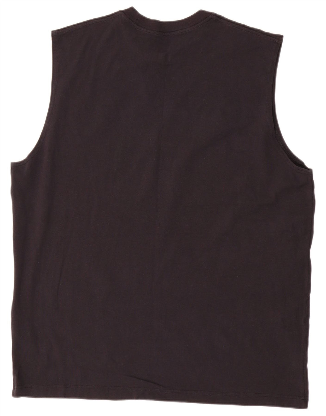 Nike Herre Grafisk Vest Top 2XL Sort Bomuld