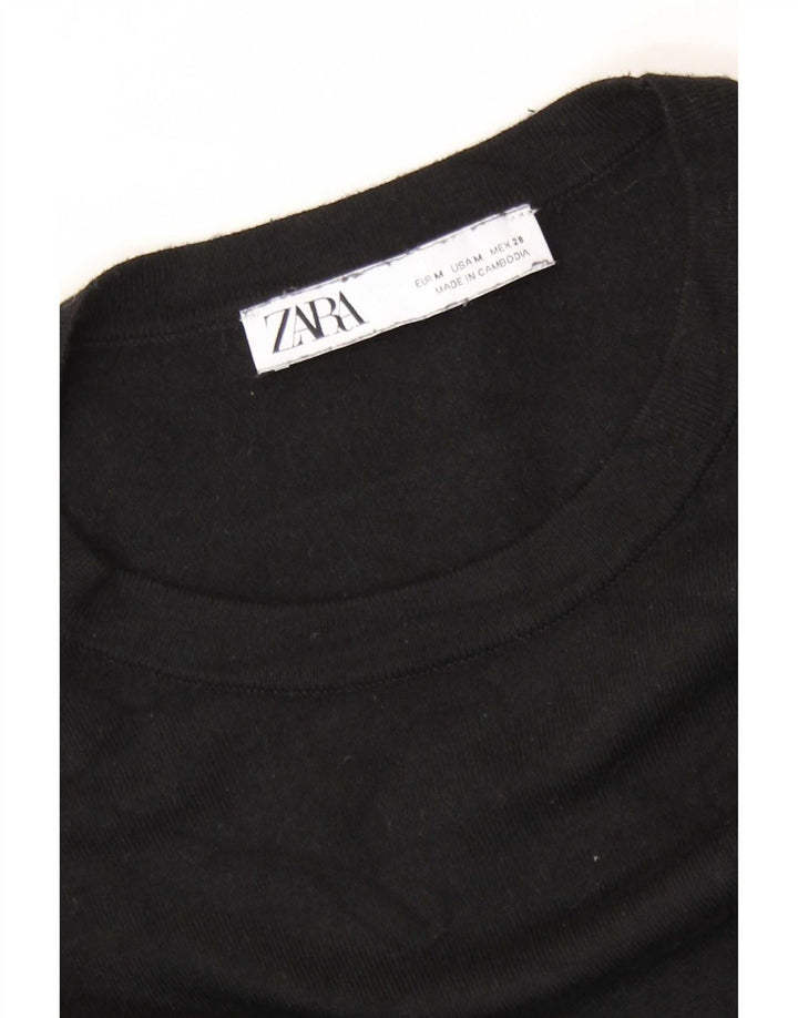 Zara Dame Jumper Sweater UK 12 Medium Sort