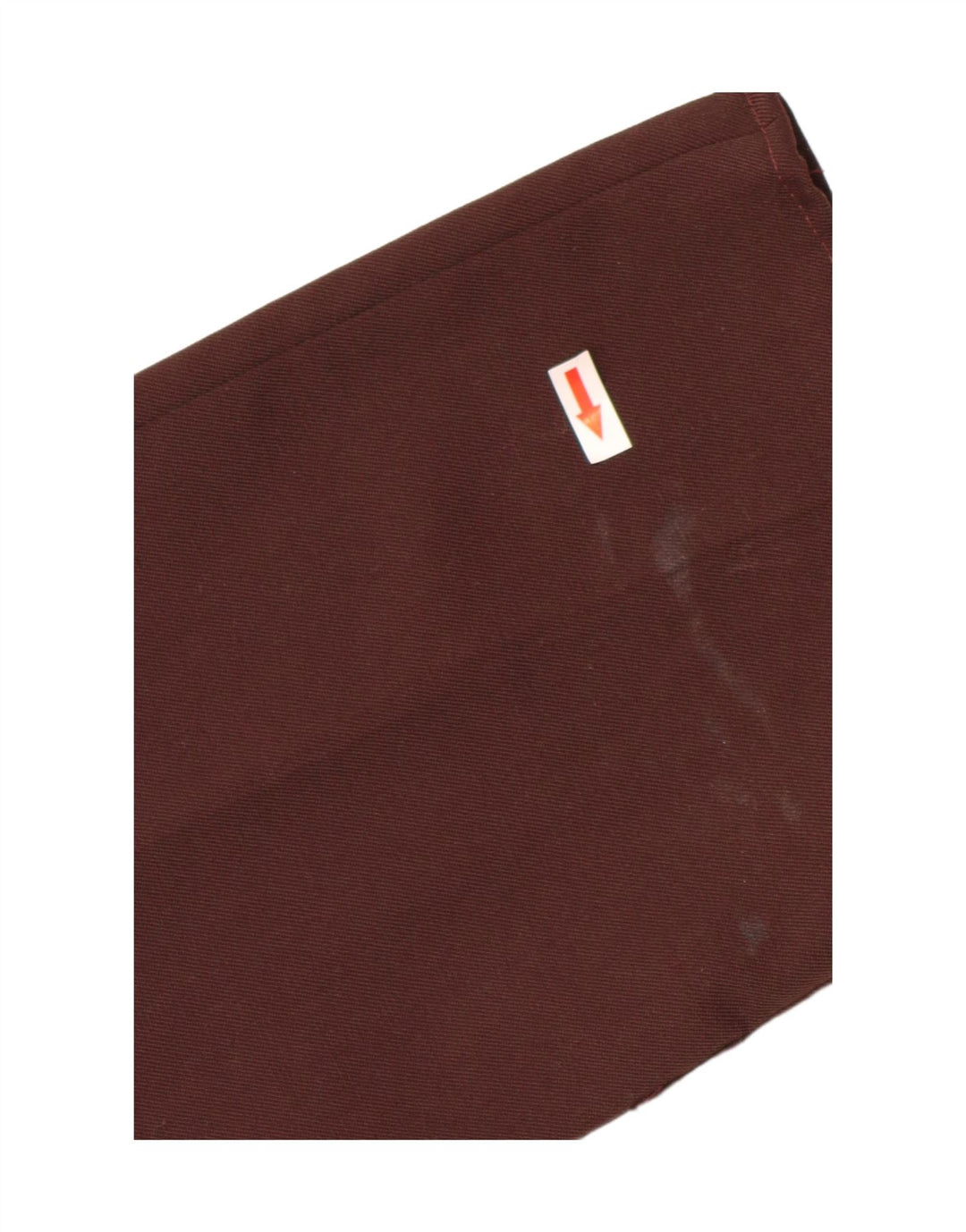Zara lige chinosbukser til kvinder Small W26 L28 brun polyester