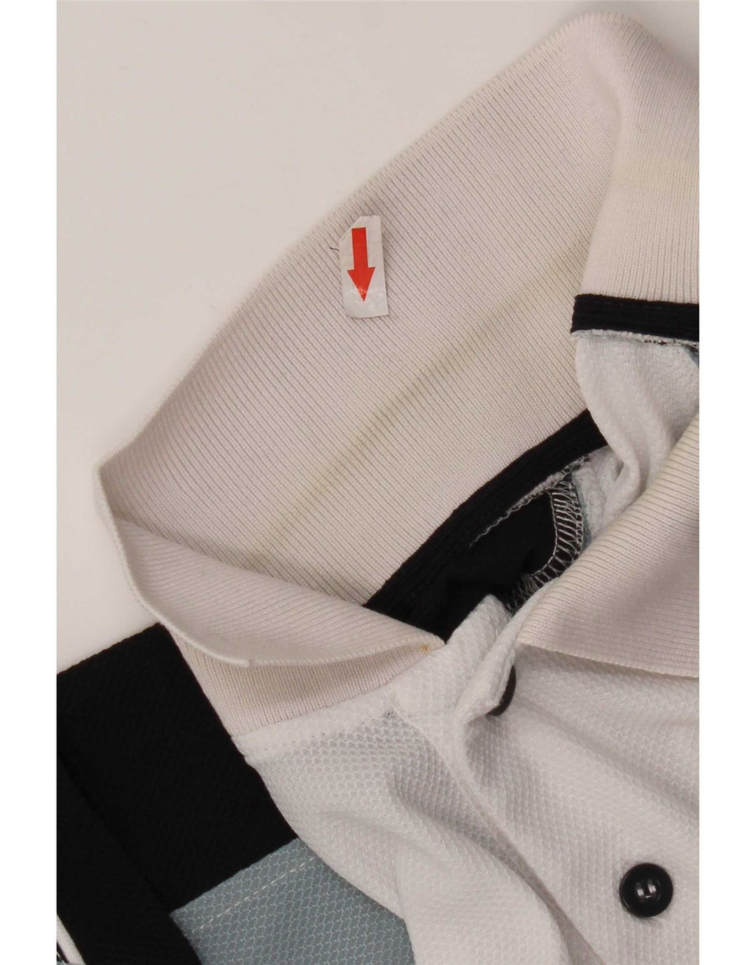 AUSTRALIAN L'ALPINA Poloshirt til mænd Stor hvid Colourblock Polyester