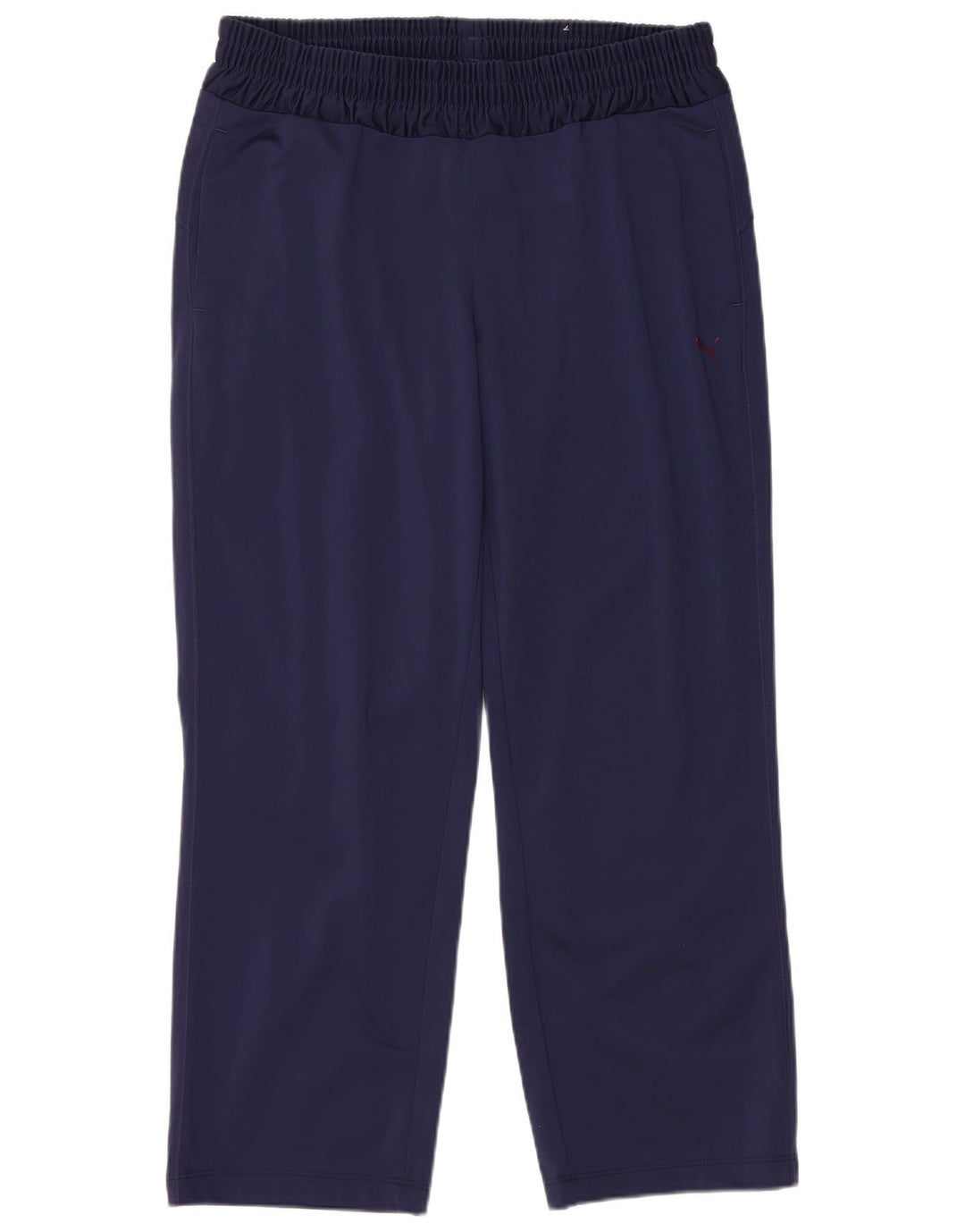 Puma træningsdragt bukser til kvinder UK 16 Large Navy Blue Polyester