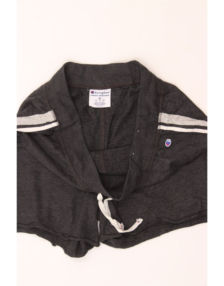 CHAMPION Womens Sport Shorts UK 18 XL Grey Vintage Champion and Second-Hand Champion from Messina Hembry 