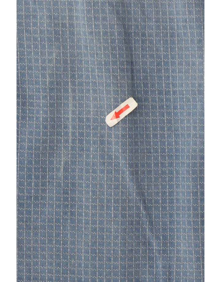 Jack & Jones Herre Slim Fit Skjorte Stor Blå Geometrisk