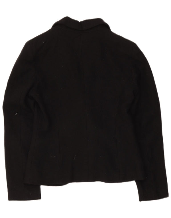 Penny Black Womens Double Breasted Blazer Jacket UK 12 Medium Cotton