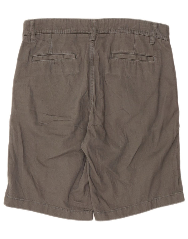 DAKS Mens Chino Shorts IT 46 Medium W32 Grey Cotton