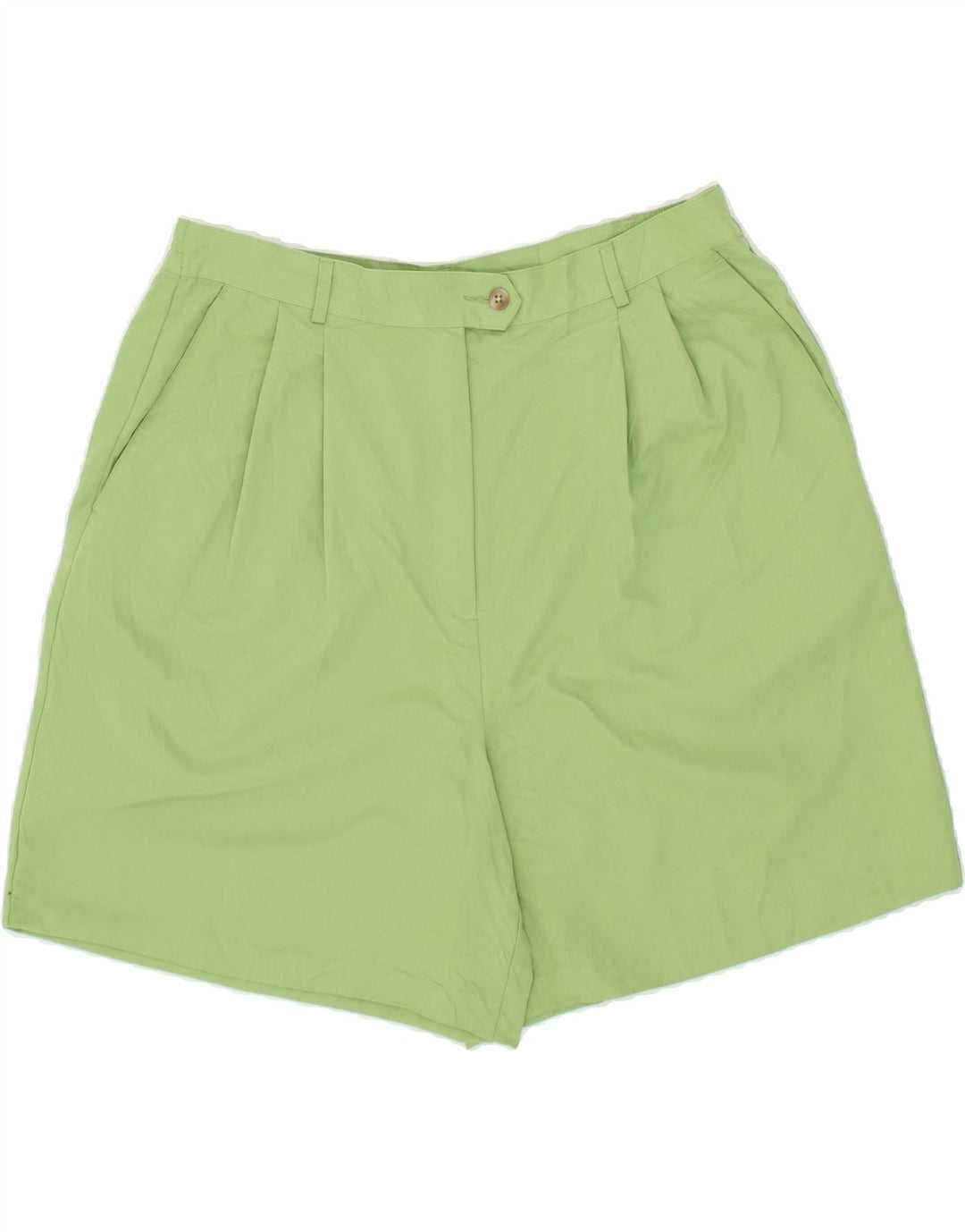 IZOD Womens Pegged Chino Shorts W34 Large  Green Cotton Vintage Izod and Second-Hand Izod from Messina Hembry 