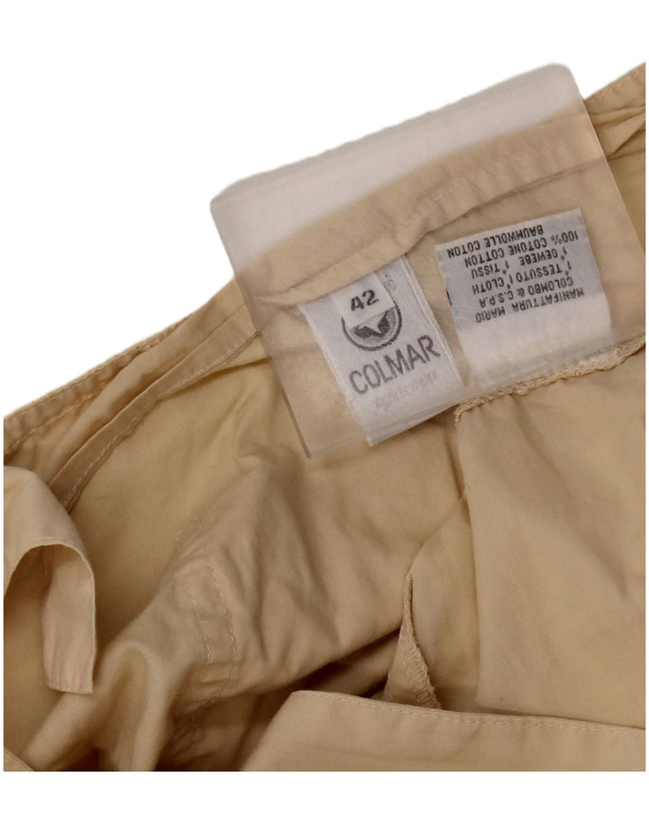 Colmar Dame Ærmeløs Playsuit IT 42 Medium Beige Bomuld