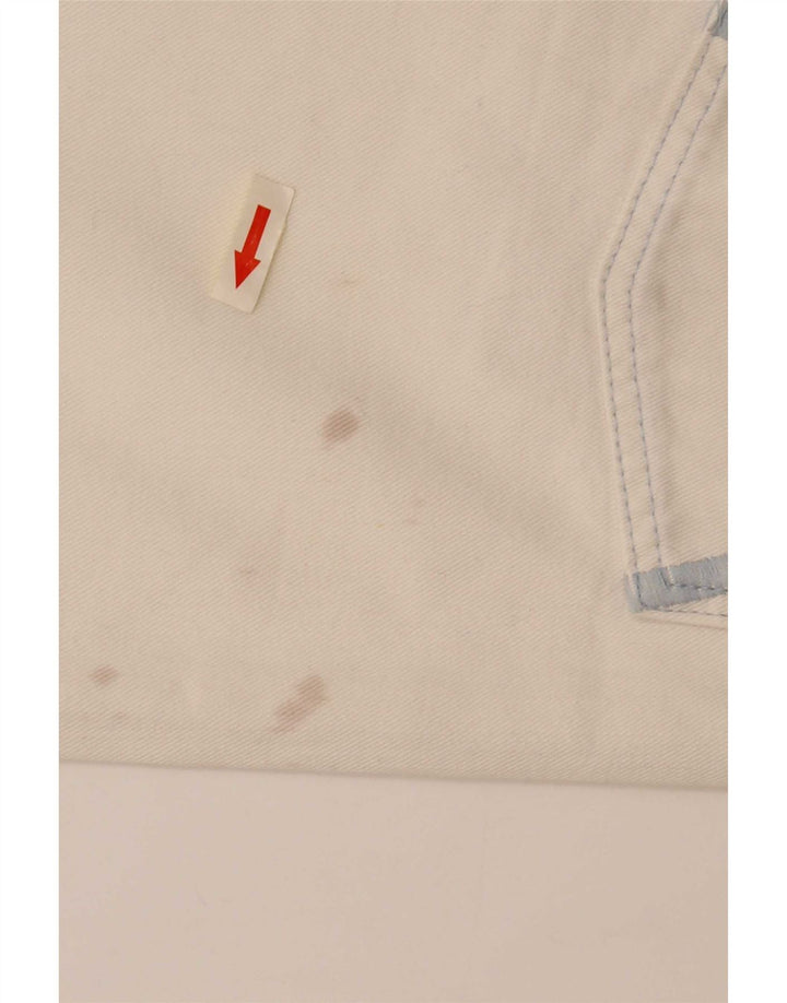 Meltin' Pot Straight Jeans til mænd W32 L33 Hvid