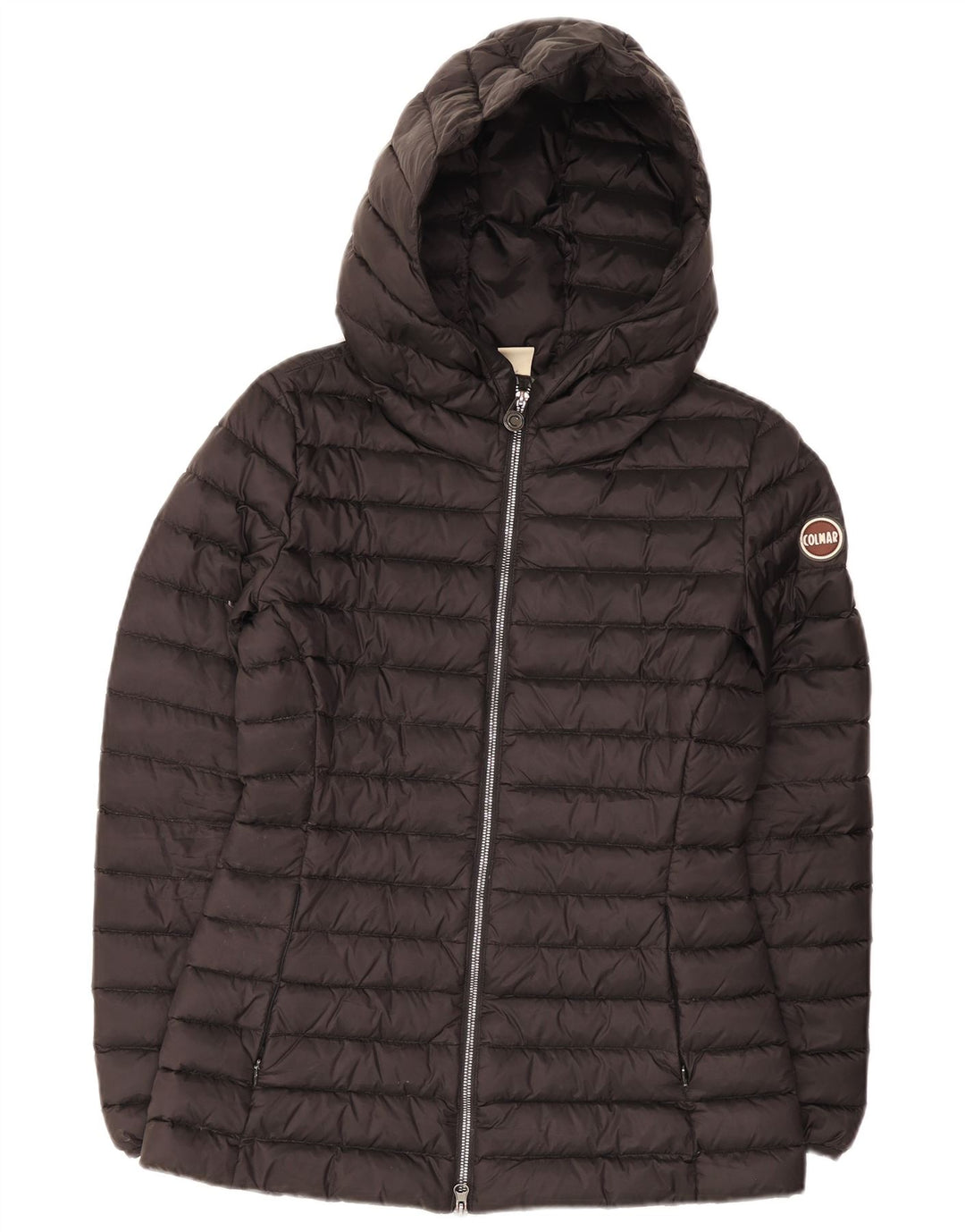 Colmar Polstret hættejakke til kvinder IT 40 XS Sort nylon