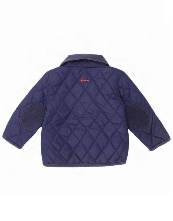 Joules Baby Boys Quiltet Jakke 12-18 Måneder Navy Blue Polyester