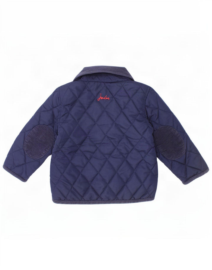 Joules Baby Boys Quiltet Jakke 12-18 Måneder Navy Blue Polyester