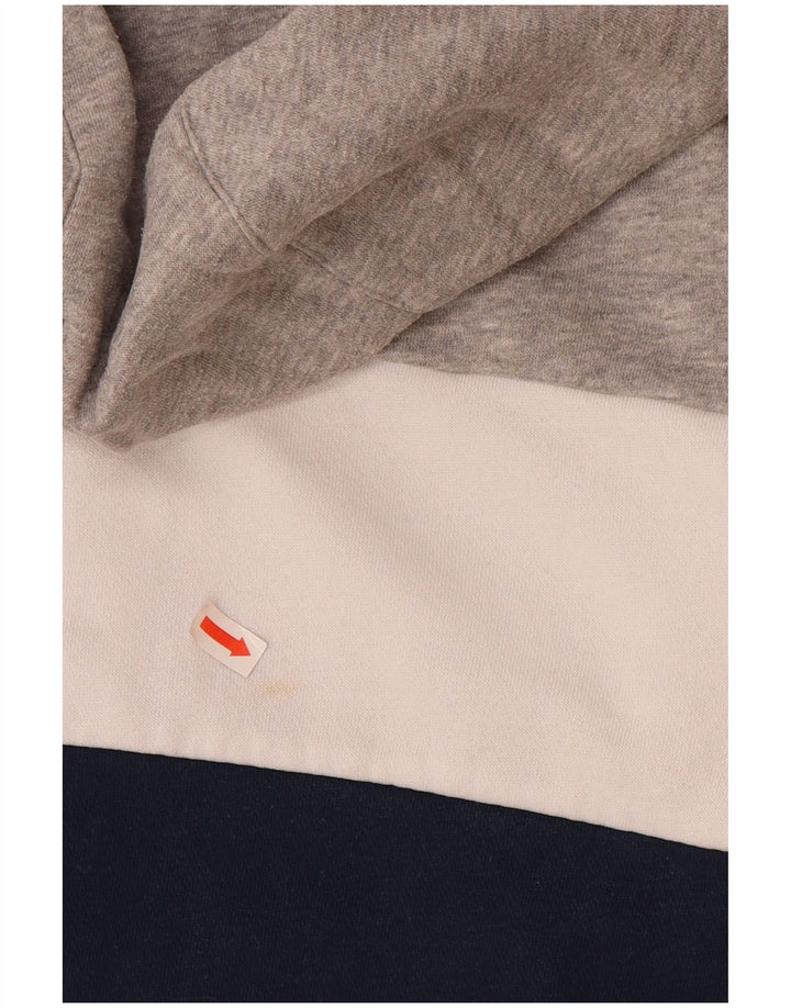 ADIDAS Grafisk hættetrøje til mænd Medium Flerfarvet Colourblock Bomuld