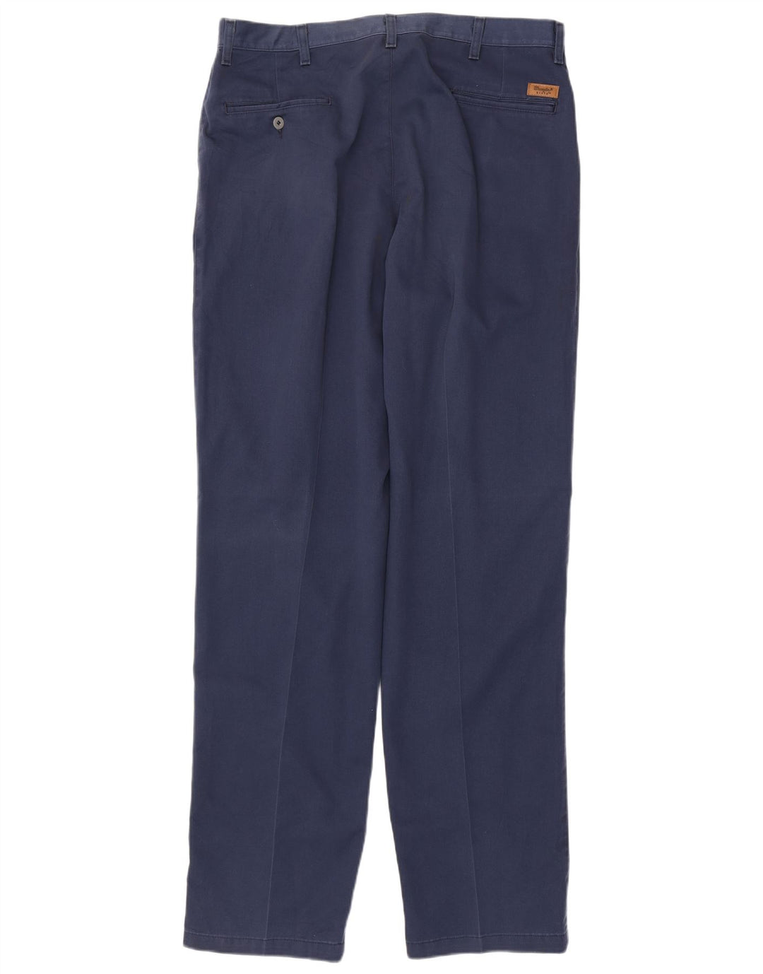WRANGLER Herre Riata Pegged Chino Bukser W38 L36 Marineblå Bomuld