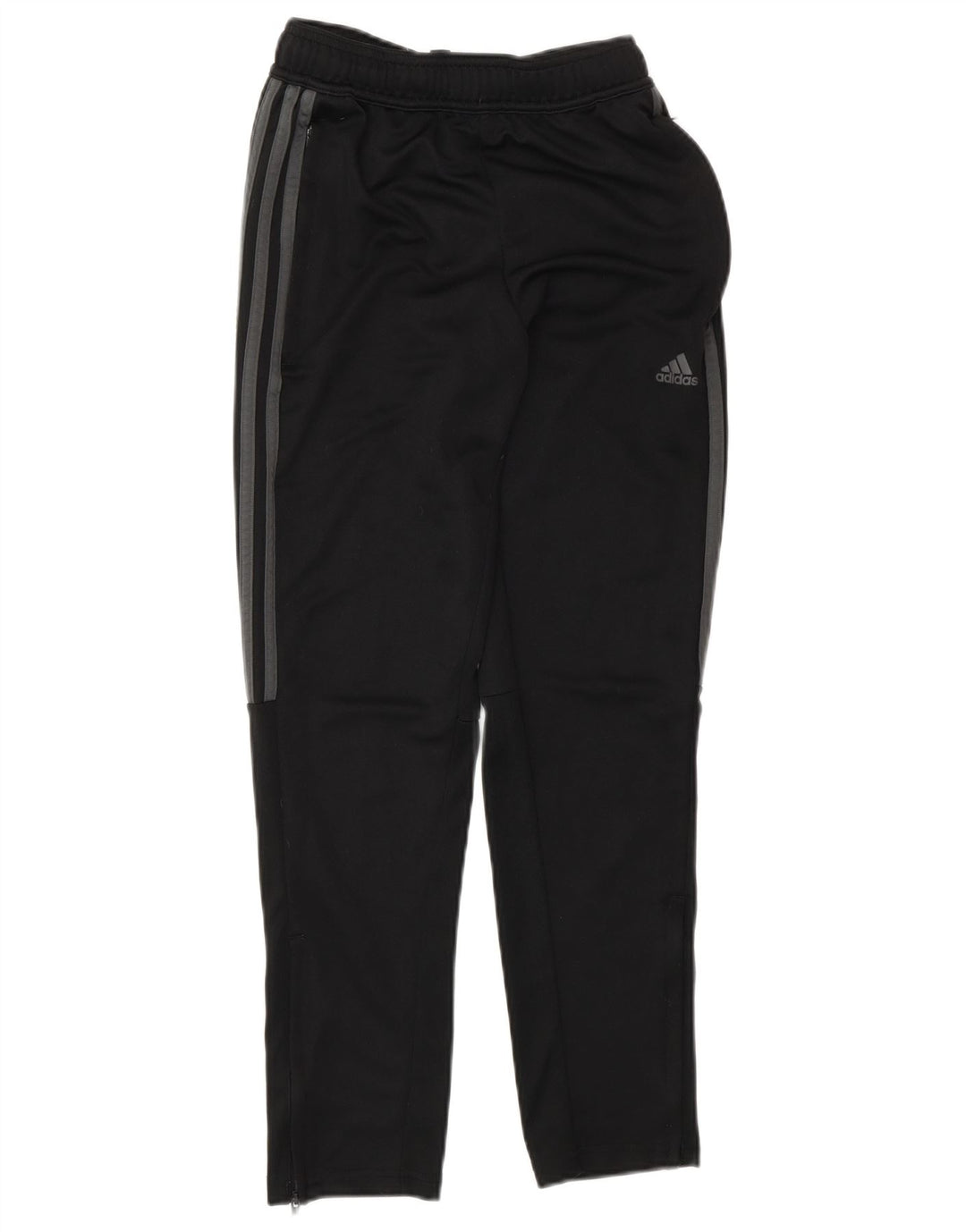 Adidas Boys Aeroready Tracksuit Bukser 11-12 år Sort Polyester