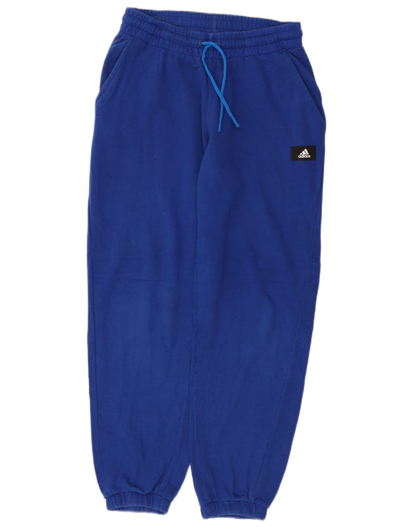 Adidas Herre grafisk træningsdragt Bukser Joggers Medium Blue Bomuld