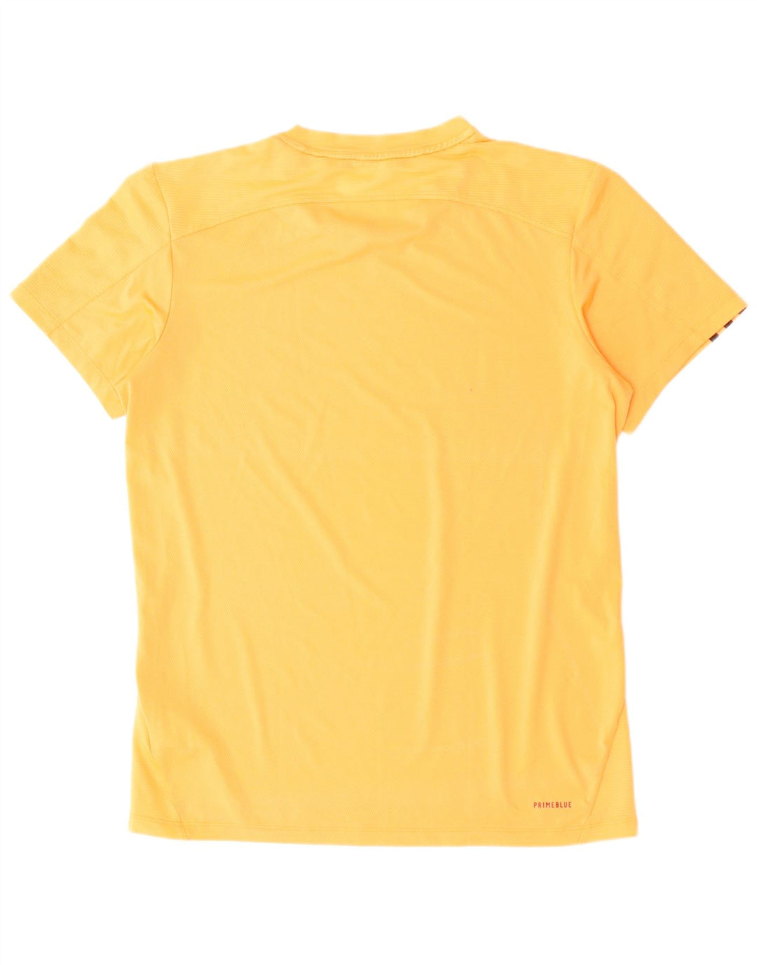 ADIDAS Aeroready T-Shirt Top Medium Orange Polyester til mænd