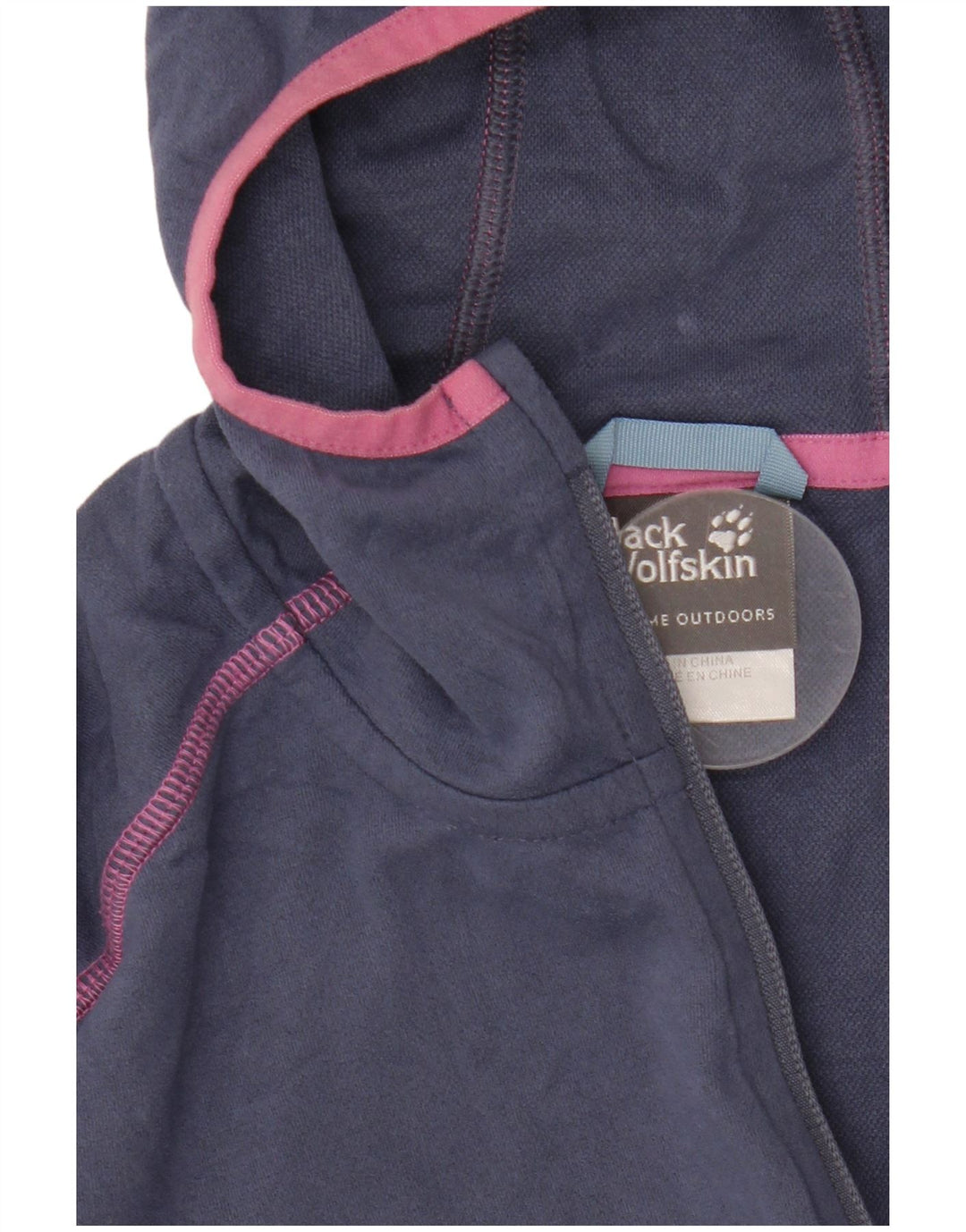 Jack Wolfskin Dame Hættetræningsdragt Topjakke UK 12/14 Medium Blue