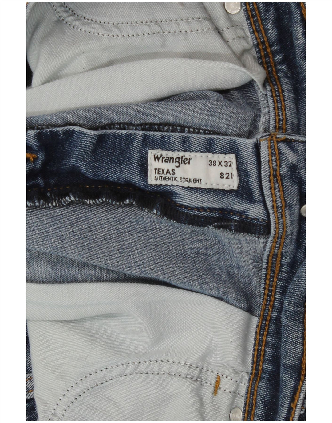 Wrangler Herre Texas Denim Shorts W38 XL Blå