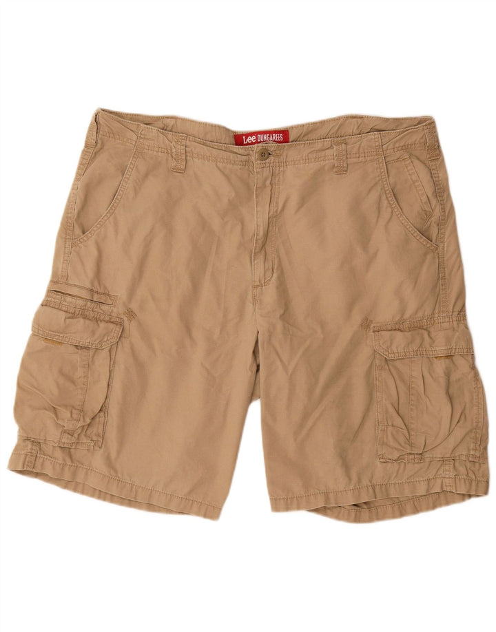 Lee Herre Dungarees Cargo Shorts W40 XL Beige
