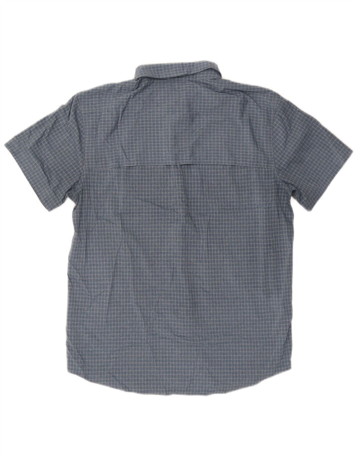 PRANA Kortærmet Herreskjorte Medium Blue Check
