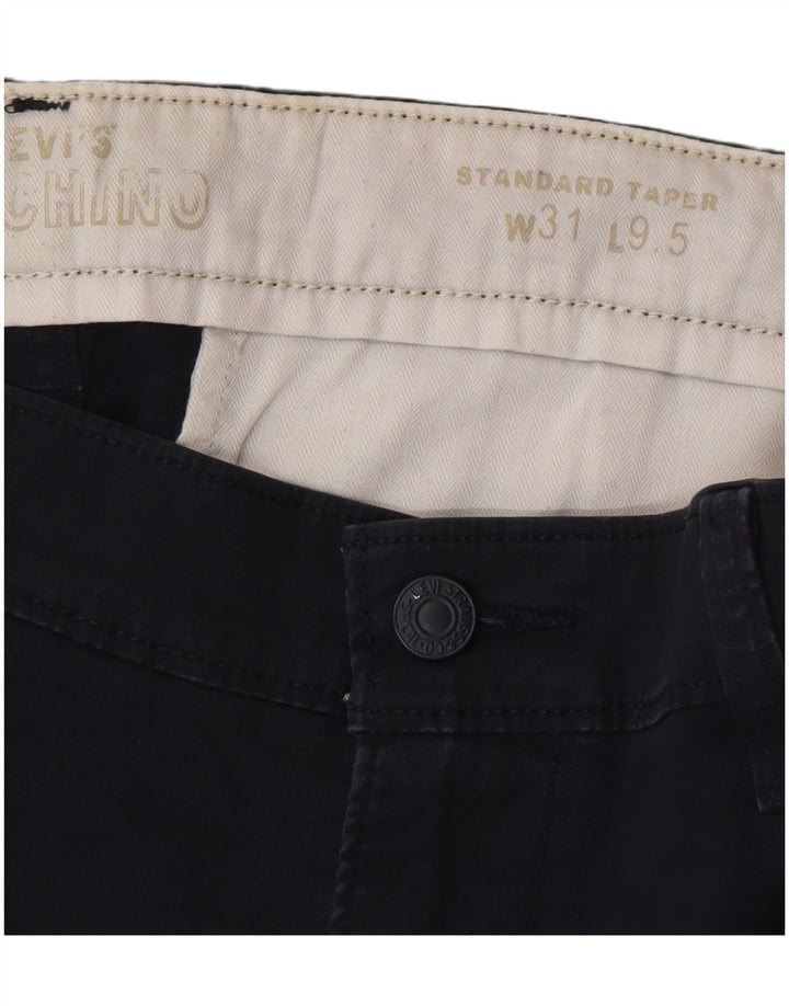 Levi's Standard Chino Shorts til mænd W31 Mellem marineblå bomuld