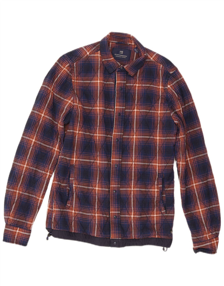 Scotch & Soda herre skovhugger flannel skjorte medium flerfarvet ternet