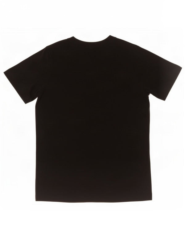 Nike drenge grafisk t-shirt top 12-13 år stor sort bomuld