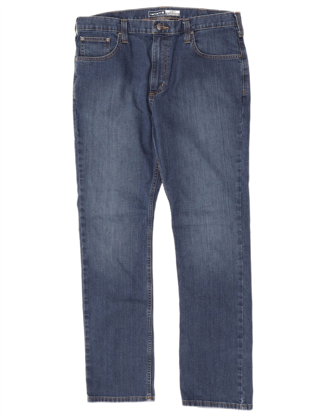 Carhartt Herre Slim Jeans W36 L32 Blå Bomuld