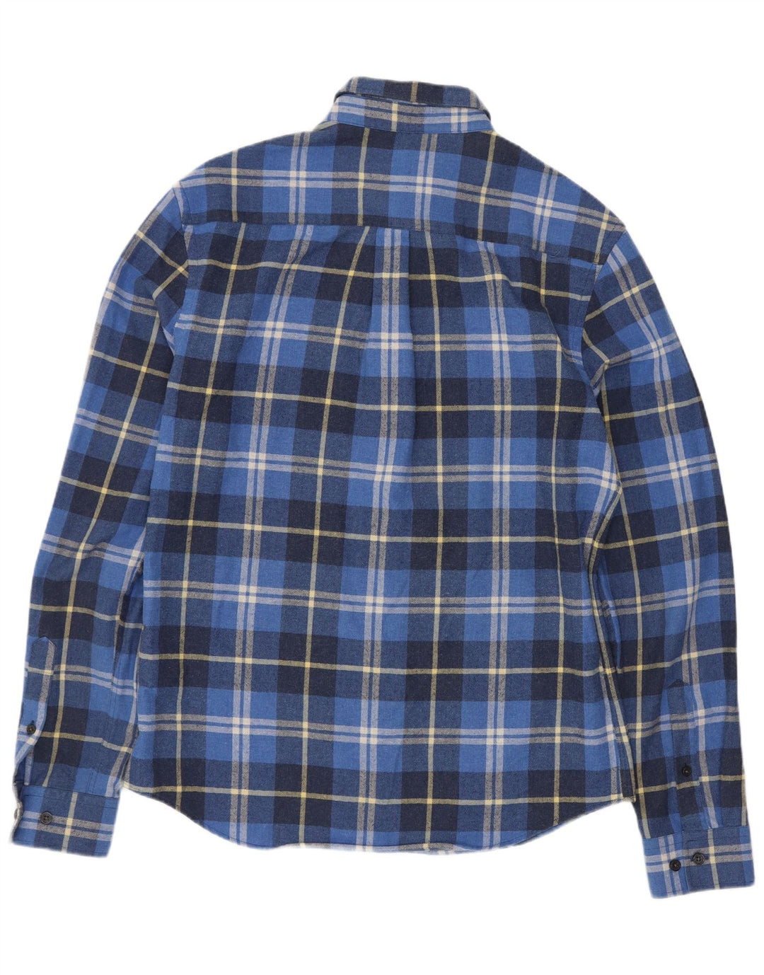 Penguin Heritage Fit Slank flannelskjorte Medium blå ternet bomuld
