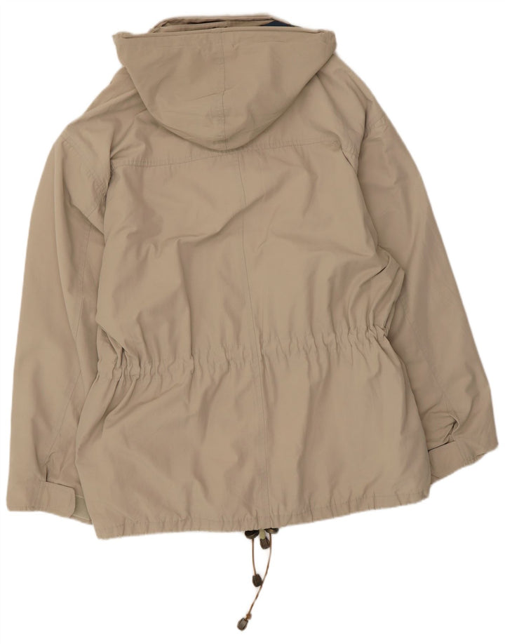 Bailo Regnjakke med hætte til mænd UK 38 Medium Beige Bomuld