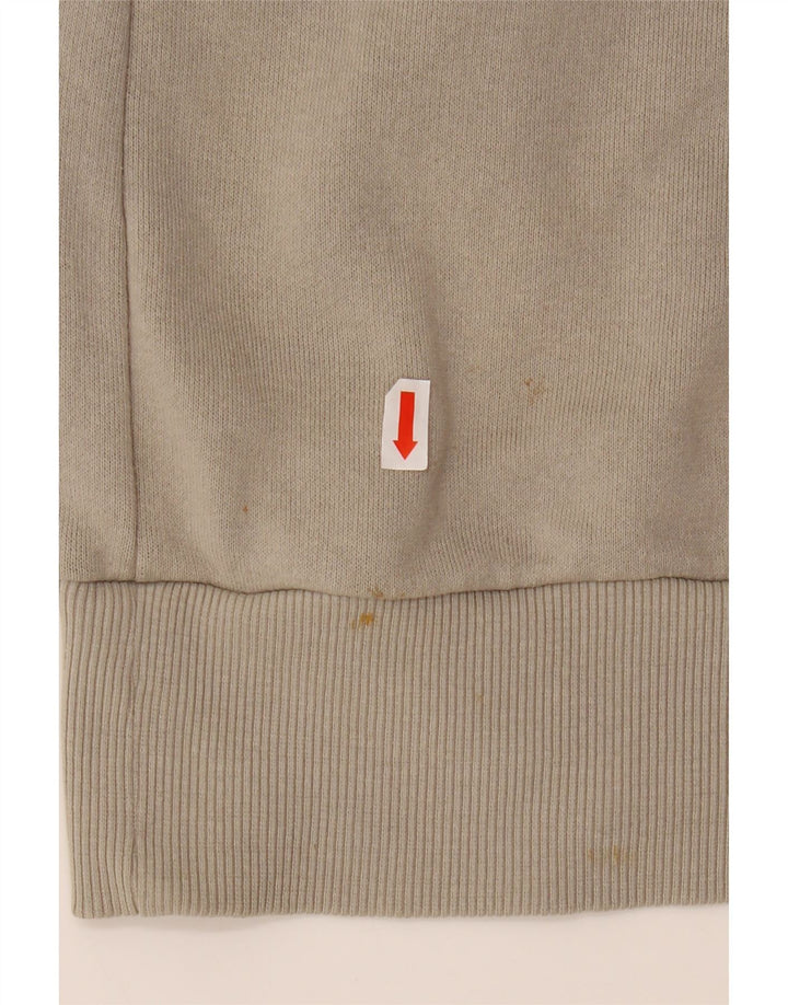 PUMA Grafisk hættetrøje til mænd, stor grå bomuld