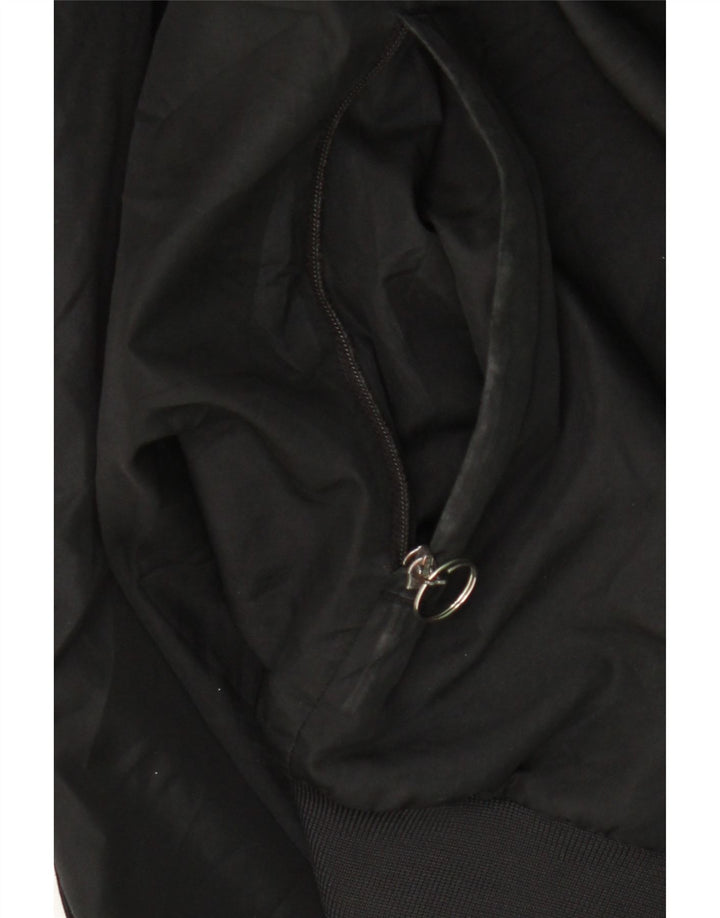 Kappa Herre grafisk træningsdragt Topjakke XL Sort Polyester