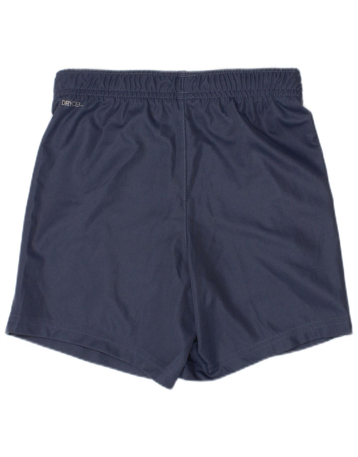 Puma Boys Sports Shorts 5-6 år Navy Blue Colourblock Polyester